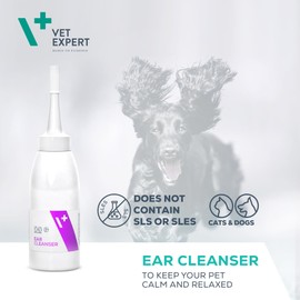 Vet Expert Ear Cleanser for Dogs and Cats for Ear Odour 75 ml