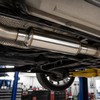 2.5 Inch Stainless Steel Exhaust Resonator 12 Inch Straight-Through Muffler