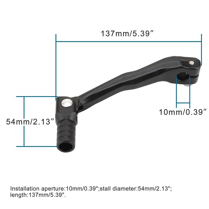 GOOFIT Universal Aluminum Gear Lever Replacement for 2-Stroke 50cc 70cc