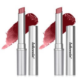 Honey Lipstick Tinted Lip balm, Hydrating Nourishing Sheer Formula Lipstick, Natural Glossy Finish (2 PCS PINK)