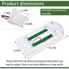 W11527432 Light Replacement for Whirlpool Maytag Amana Fridge Refrigerator W11101384