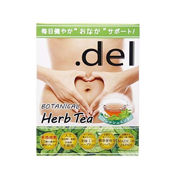 dotdell botanical herbal tea fresh mint