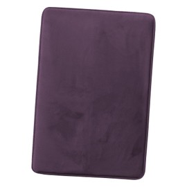 Clara Clark Bathroom Rug 36" x 24"- Bathroom Rugs, Memory Foam Bath Mat, Plush, Cozy, Ultra Soft, Non Slip, Machine Washable, Quick Dry - Purple