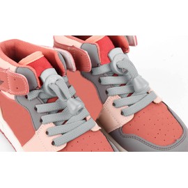 LAZY LACES ™ Flat Elastic No Tie Lock Shoelaces for Sports, Walking, Trekking & Running | Toddlers, Kids, Adults, Elderly, Disabled & People with Low Mobility (light grey)