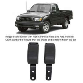 Rear Quarter Window Latch, Lock Pair, Tacoma 1998-2004, Long Lasting Use for OE Standard 62910-89102 (Black)