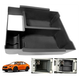 EUEKY 2024 WRX Manual Center Console Organizer Tray Compatible for 2022 2023 2024 Subaru WRX 6speed Manual Center Console Armrest Storage Box for Subaru WRX Accessories 2022 2023 2024