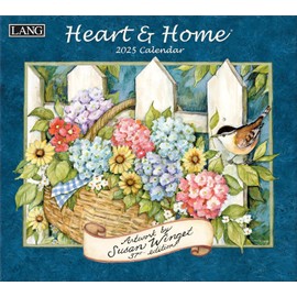 Lang, Heart and Home by Susan Winget 2025 Wall Calendar