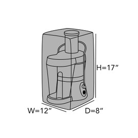 Covermates Keepsakes – Juicer Cover – Dust Protection - Stain Resistant - Washable – Appliance Cover, Bronze