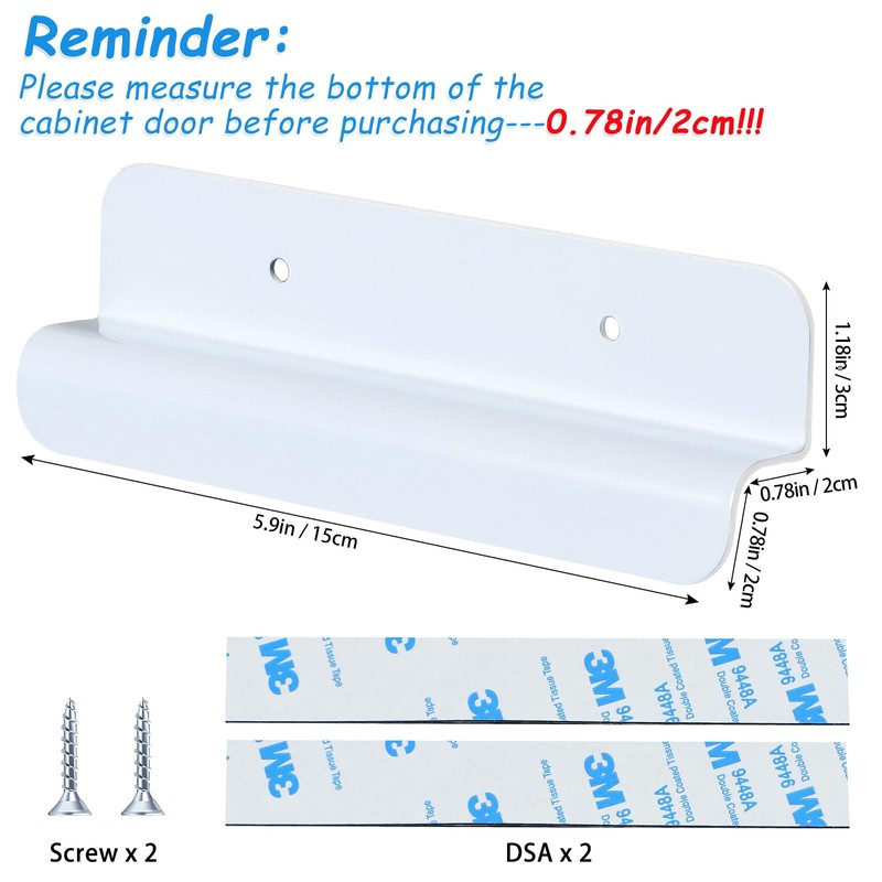 Sozize Cabinet Foot Pull for Trash Can - Touchless Handle
