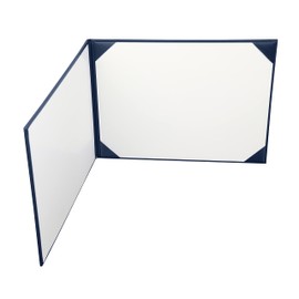 MyGradDay Diploma Cover Diploma Holder Graduation Certificate Cover Smooth 8.5x11 Navy Blue
