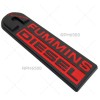RPM6500 2PCS CUMMINS FUMMINS DIESEL FENDER DOOR TAILGATE BADGE EMBLEM
