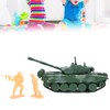1: 72 Alloy Tank Toy High Simulation Pull Back Tank