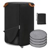 YERGOFE Tire Covers Set for Storage Large Tire Storage Bags,