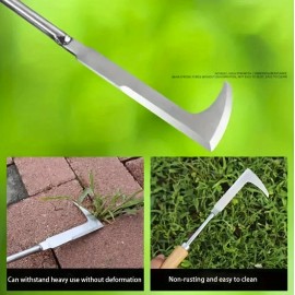 1pc Heavy-Duty Carbon Steel Hand Shovel: Ergonomic Weeding & Gardening Tool