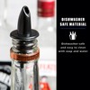 4 Pack Plastic Liquor Free Flow Pourers, Liquor Bottle Pourers