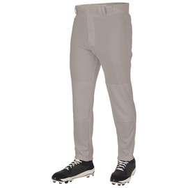 CHAMPRO Boys' Standard Triple Crown 2.0 Tapered Bottom Baseball Pants, Grey