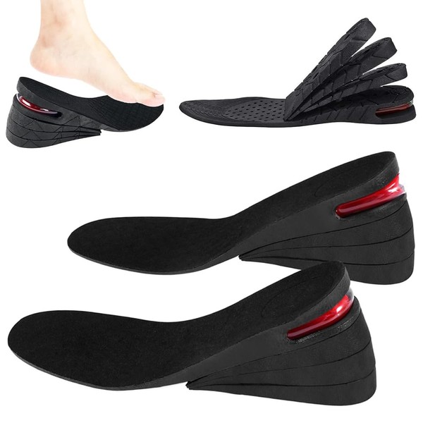 Shoe Insoles Raiser, 4 Layer Height Increase Insole Cushion, 9