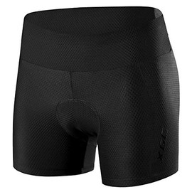Women's Quick Dry Cycling Underwear Shorts With High-Density High-Elasticity And Highly Breathable 4D Gel Padded (Black (6017), S)