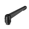 sourcing map M10*1.5 Handle Adjustable Clamping Lever Thread Push Button