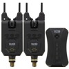 DNA Leisure Carp Bite Alarm Set 2pc Wireless Receiver With