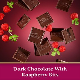 GHIRARDELLI Intense Dark Chocolate Bar, Raspberry, 3.5 Oz Bar (Pack of 12)