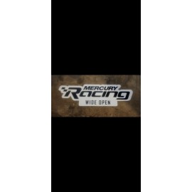 Threds MERCURY OUTBOARD PARTS  MERCURY RACING " WIDE OPEN " DECAL