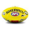 AFL Sherrin 2025 Gather Round Replica All Surface Football, Yellow,