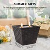 Citronella Candles Outdoor – 2 Pack, 12oz Each, Large Double-Wick
