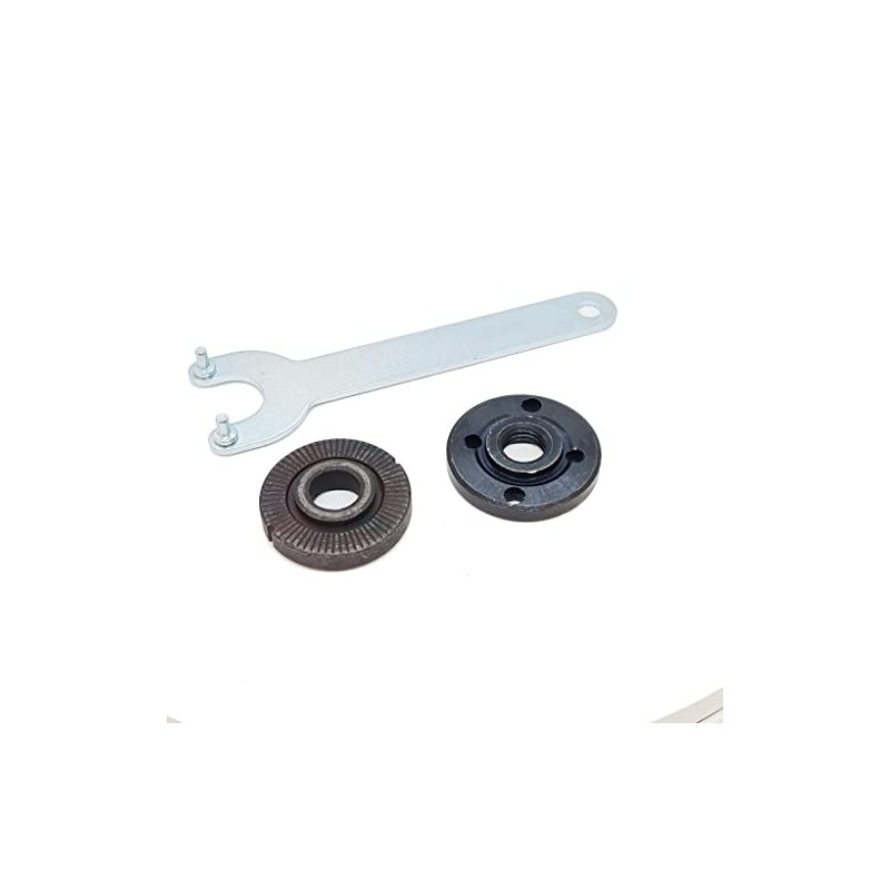 KATSU Angle Grinder Flange Nuts Disc Holder with Wrench Spanner,