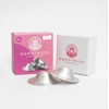 BoobyBuds The Original Silver - Copas de lactancia de plata