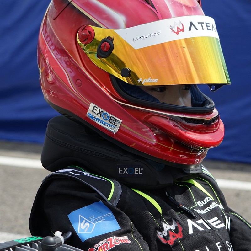 Exgel Neck Pad Neck Support 17 Junior Size AKK32J-BK