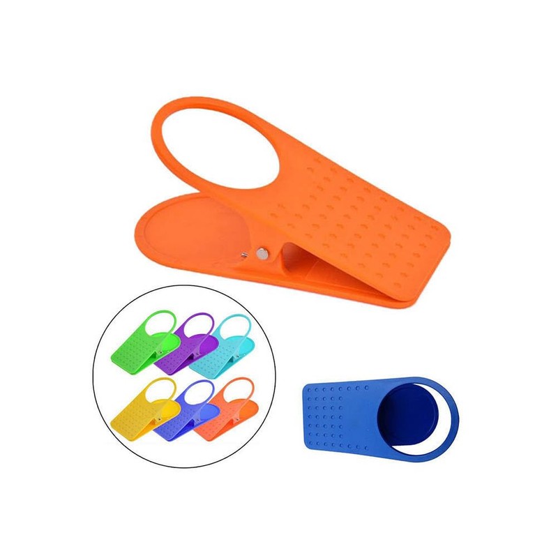 Cabilock 2pcs Table Cup Clip Table Cup clamp Clip-on Office