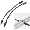 Pack of 2 Solar Cable 50 cm Copper PV Solar