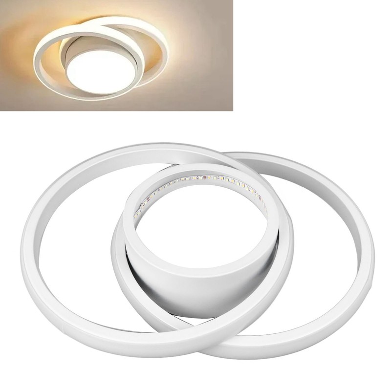 LED Ceiling Light Modern Decorative Flush Mount Ceiling Lamp 24W
