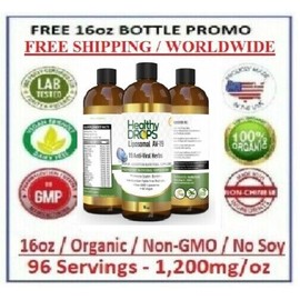 Health Drops LIPOSOMAL ANTI VIRAL 19 HERBS "3 MONTHS SUPPLY  96 SERVINGS ORGANIC 12/2026 16oz