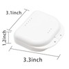 Retainer Case with Vent Holes, for Invisible Aligner Mouth Guard