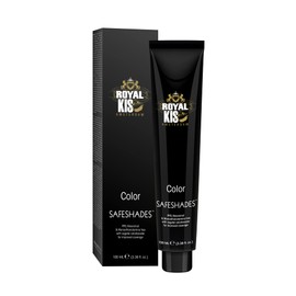 Royal KIS SafeShades Permanent Hair Colour Cream, 100 ml, 5C, High Coverage, Durable Colour and Naturally Shiny Hair, No PPD, MEA and Resorcinol