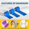 JCLIFE 8 Rollen Selbsthaftende Elastische Bandage - 5 cm x