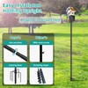 Bird House Pole,102 Inch Heavy Duty Bird Feeder Pole Mount