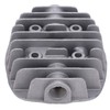 Double Cylinder Head, 2Pcs Durable Cast Aluminum Material Air Compressor