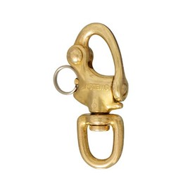 Snap Shackle Sweden Rotator with Swivel Eye 75 Mm Brass/Bronze