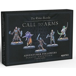 Modiphius Elder Scrolls Call to Arms - Adventurer Followers - Resin Black