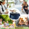 LEAWALK 32 oz -12 Pack Reusable Food Freezer Storage Containers