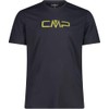 CMP - T-Shirt da Uomo, Antracite, 48