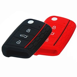 * Seat Leon 5 °F Key Cover · – Black and Red – Key Cover Key Case – Premium