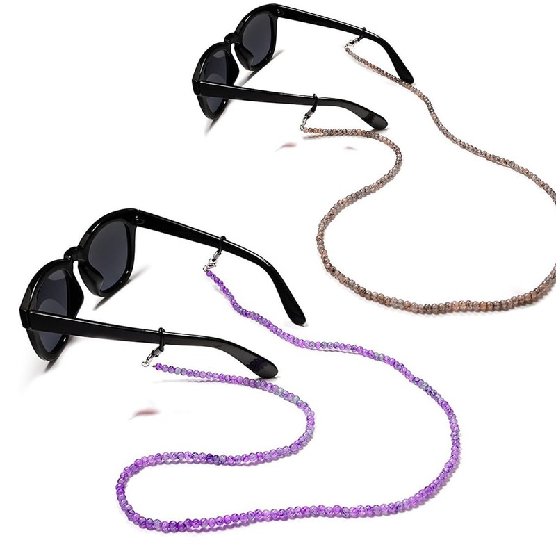 Eyglajdd Glasses Chain for Women, 6 colours mix