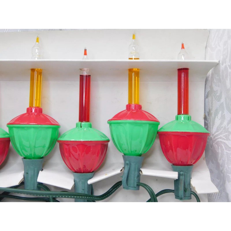 Silvestri ANTIQUE SILVESTRI BLOWN GLASS CHRISTMAS LIGHTS
