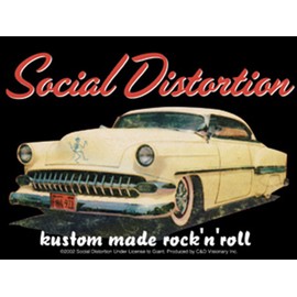 C&D Visionary Licenses Products Social Distortion Car Sticker
