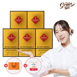 Gold Kamut Enzyme G 5-month supply (2g x 150 packets) + low-sugar protein chips + shopping bag / 골드 카무트효소G 5개월분(2g x 150포) +저당단백칩 +쇼핑백
