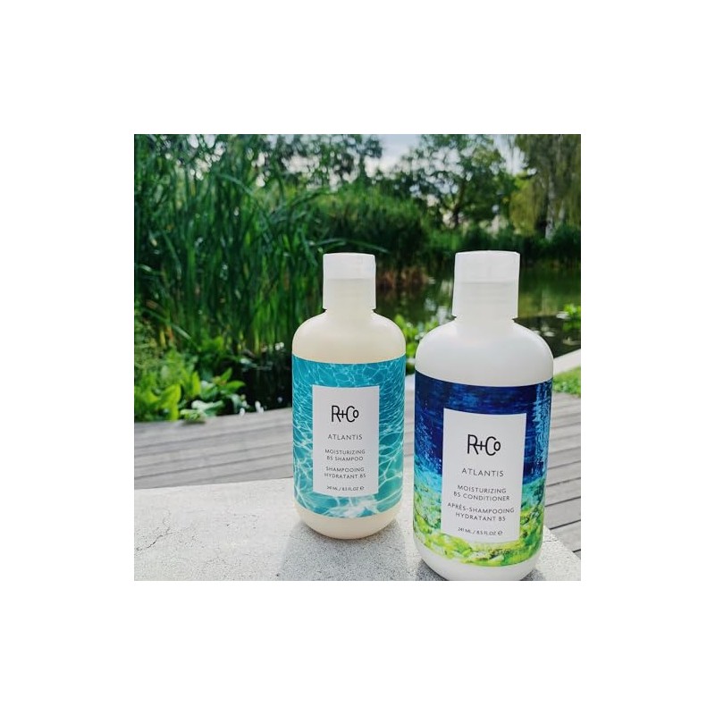 R+Co Atlantis Moisturizing B5 Shampoo Retail Liter, 33.8 Fl. Oz.